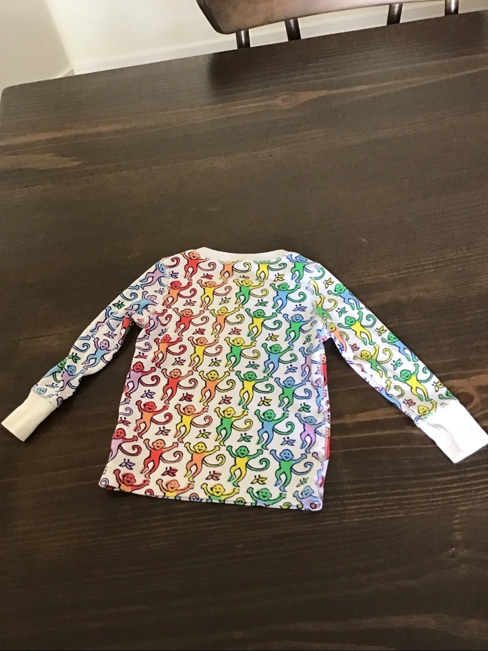 Roller Rabbit Multicolor Monkey Henley pajama top 12-18 mo